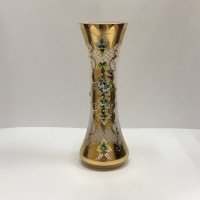 Ваза настольная лепка смальта  30см