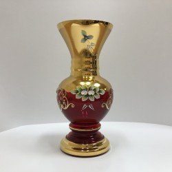 Ваза настольная лепка смальта  30см