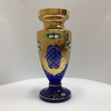 Ваза настольная лепка смальта  30см