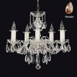 Подвесная люстра хрустальная Elite Bohemia L104/5/02-4 N Rosalin