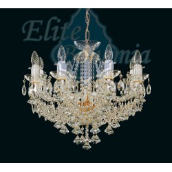 Подвесная люстра хрустальная Elite Bohemia L105/8/06 N
