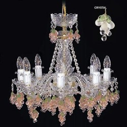 Подвесная люстра хрустальная Elite Bohemia L120/8/62 crystal