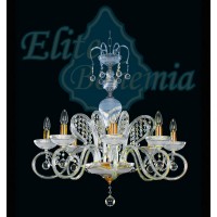 Подвесная люстра хрустальная Elite Bohemia L443/8/07 St swar