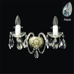 Хрустальное бра Elite Bohemia N104/2/02-3 Aqua