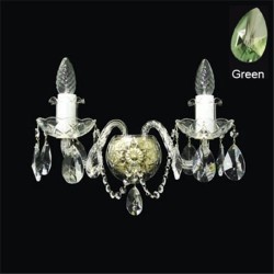 Хрустальное бра Elite Bohemia N104/2/02-5 Green