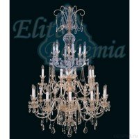 Подвесная люстра хрустальная Elite Bohemia L666/8/15