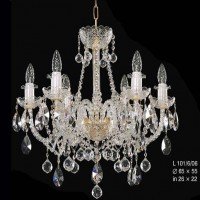Подвесная люстра хрустальная Elite Bohemia L101/6/06 N