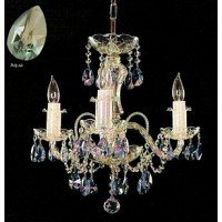 Подвесная люстра хрустальная Elite Bohemia L104/3/02-3 Aqua