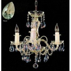 Подвесная люстра хрустальная Elite Bohemia L104/3/02-3 N Aqua
