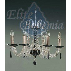 Подвесная люстра хрустальная Elite Bohemia L210/6/03 Black