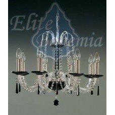 Подвесная люстра хрустальная Elite Bohemia L210/8/03 N Black