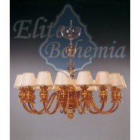 Подвесная люстра хрустальная Elite Bohemia L420/16/00 topas