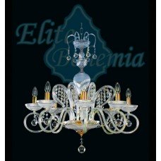 Подвесная люстра хрустальная Elite Bohemia L443/8/07 St swar