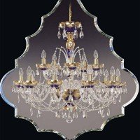 Подвесная люстра хрустальная Elite Bohemia L520/10+5/33