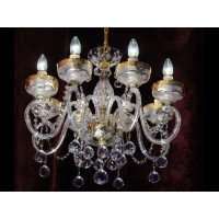 Подвесная люстра хрустальная Elite Bohemia L533/8/07