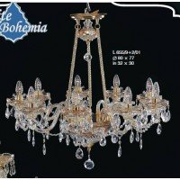 Подвесная люстра хрустальная Elite Bohemia L655/9+2/01