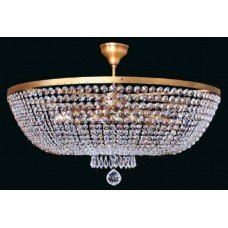 Хрустальная потолочная люстра Elite Bohemia L711/12/05 Pt