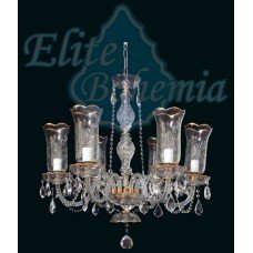 Подвесная люстра хрустальная Elite Bohemia L164/6/02 T N