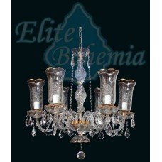 Подвесная люстра хрустальная Elite Bohemia L164/6/02 T