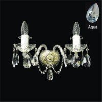 Хрустальное бра Elite Bohemia N104/2/02-3 Aqua