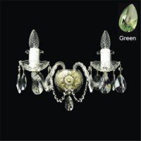 Хрустальное бра Elite Bohemia N104/2/02-5 Green