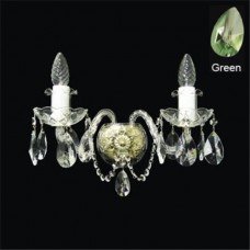 Хрустальное бра Elite Bohemia N104/2/02-5 Green